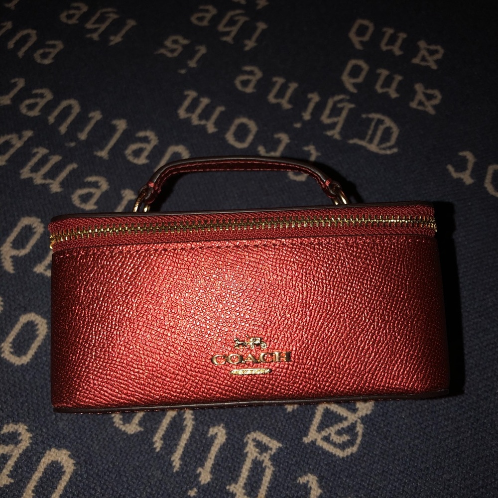Coach Metallic Vanity Case *REPOSH*